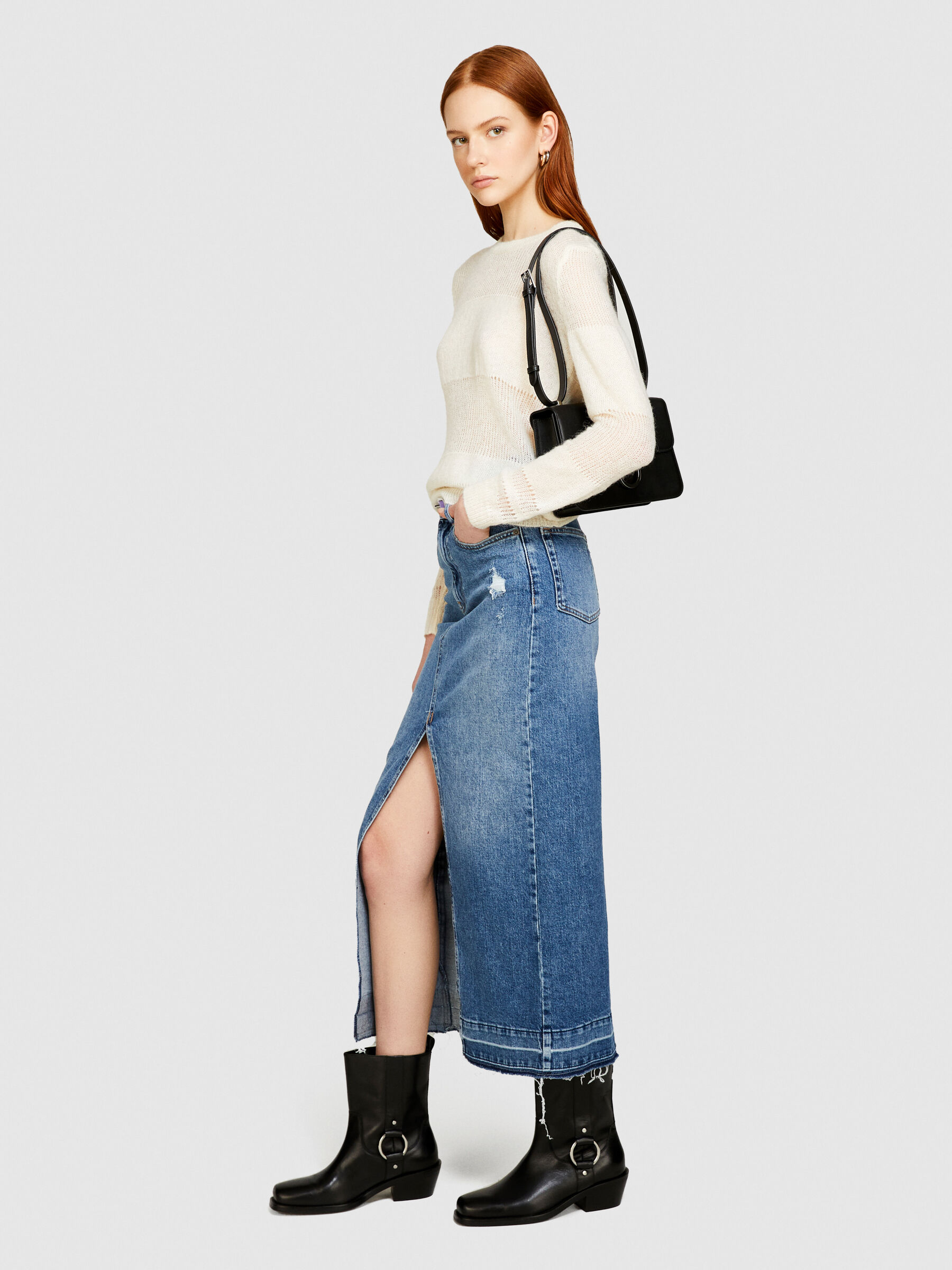 Alpaca blend sweater Women image number null