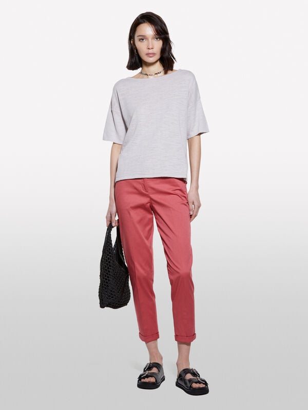Blush cigarette trousers Blush cigarette trousers - women's skinny fit trousers | Sisley