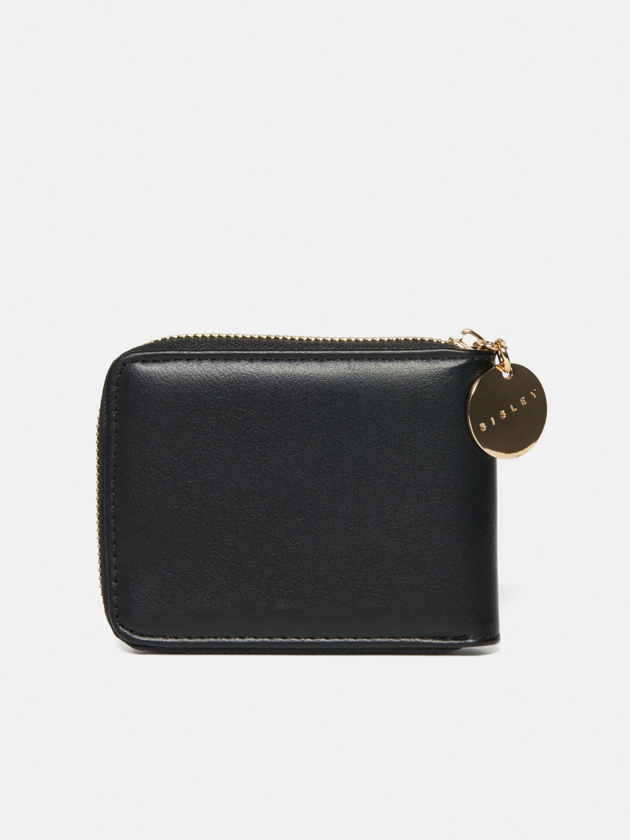Small zip around wallet Black Sisley