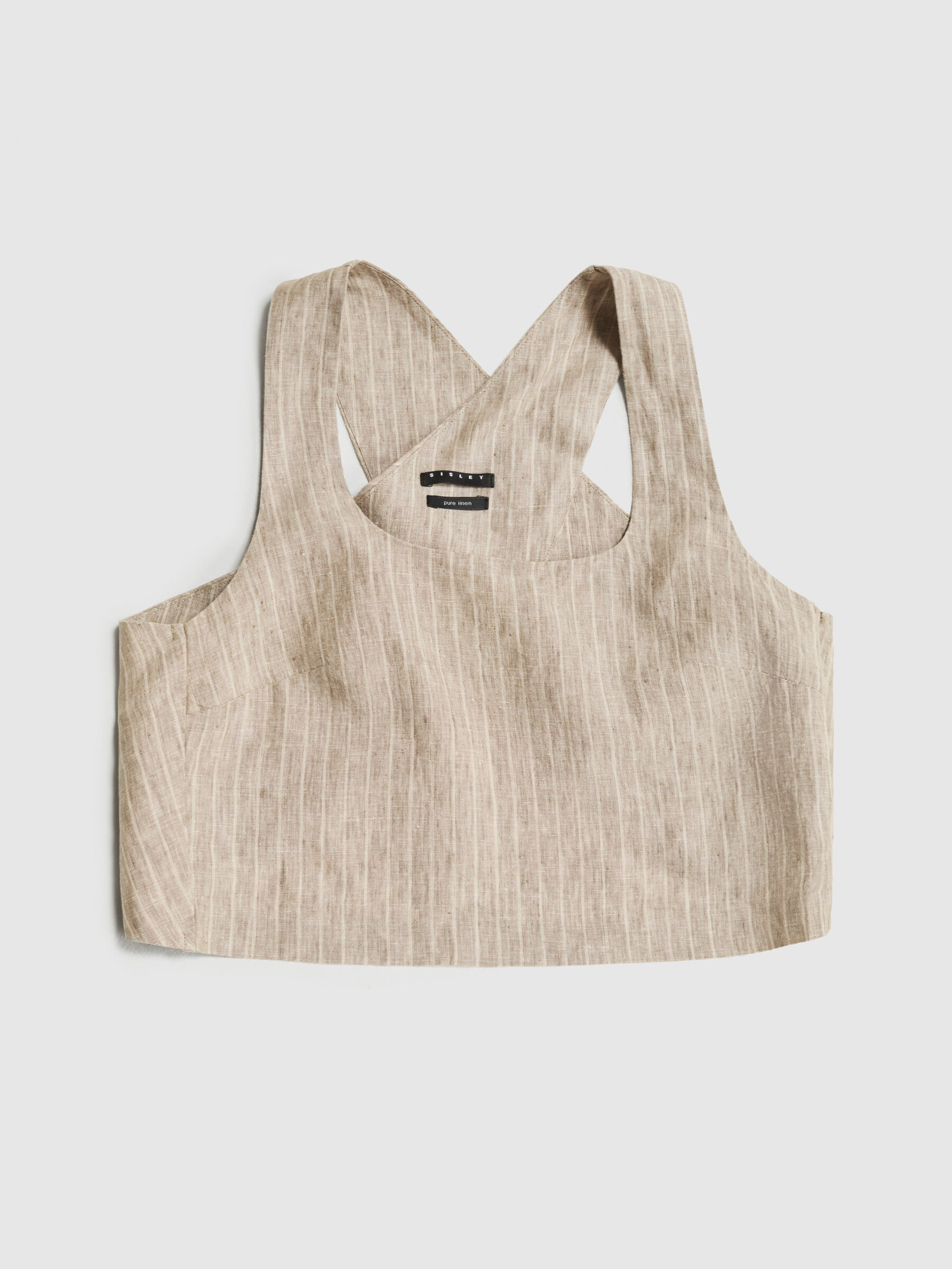 NEAT｜SICILIAN LINEN STRIPE｜WIDE TYPE Ⅰ - Beige｜PRODUCT