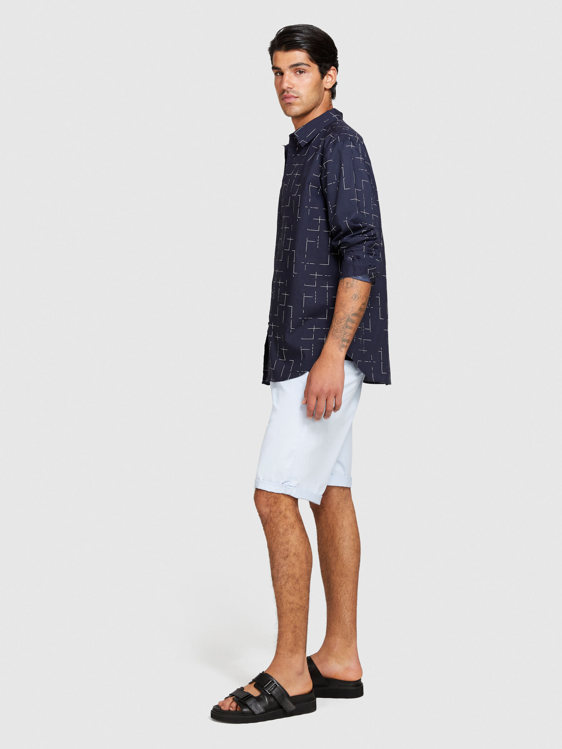 Slim fit bermudas Men image number null