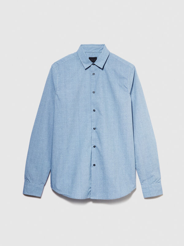Printed shirt Printed shirt - men's slim fit shirts | Sisley