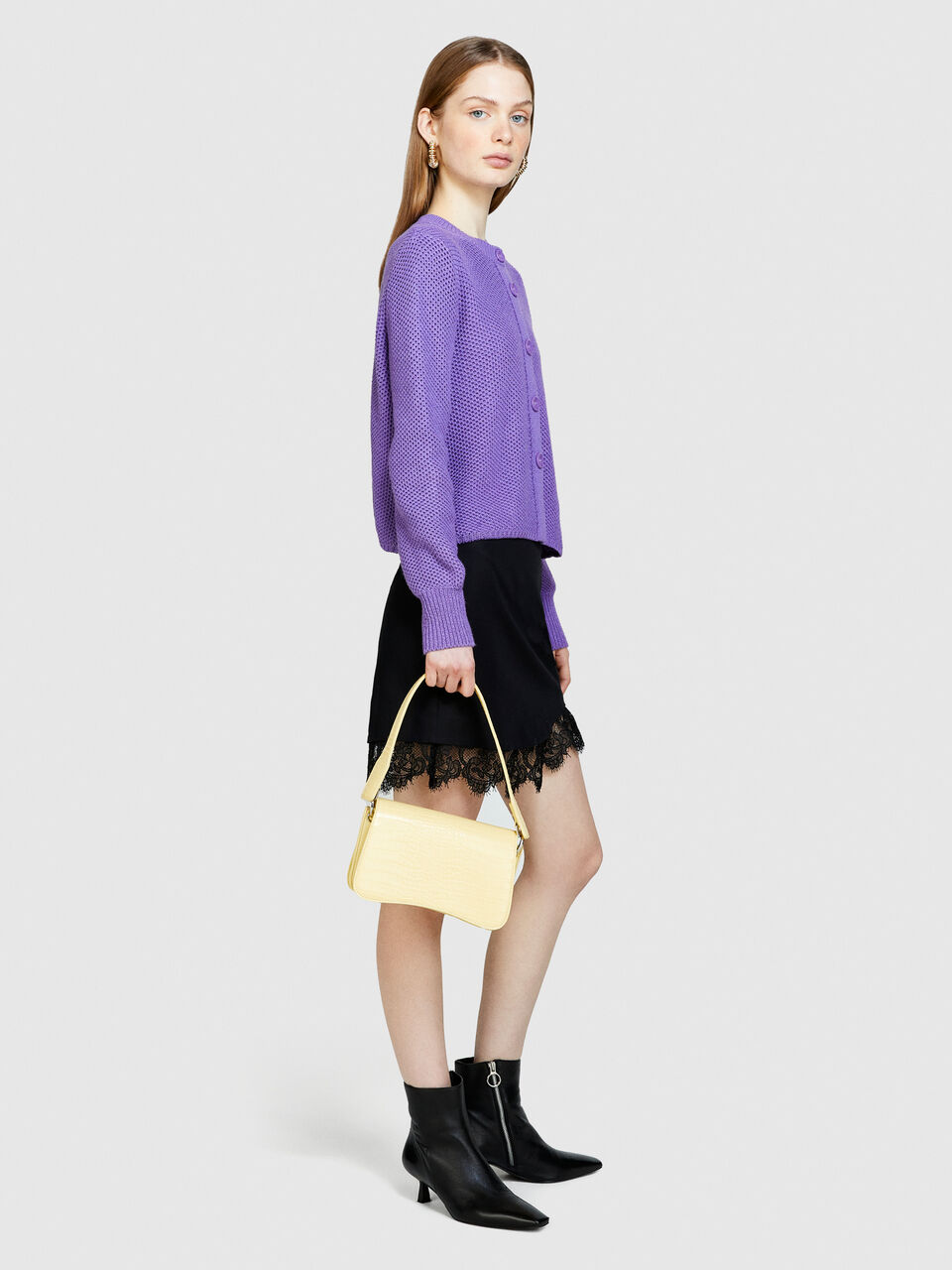 Cardigan with buttons Women image number null