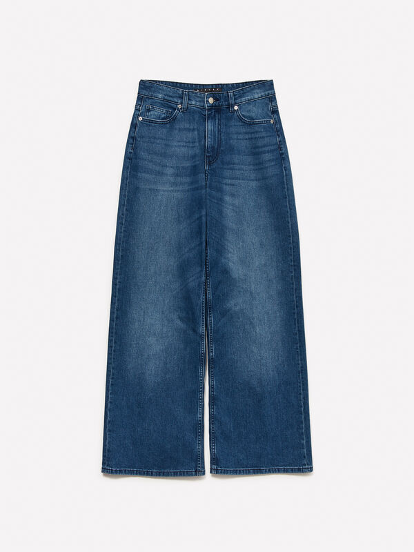 Style 72 wide fit jeans - women's palazzo jeans | Sisley
