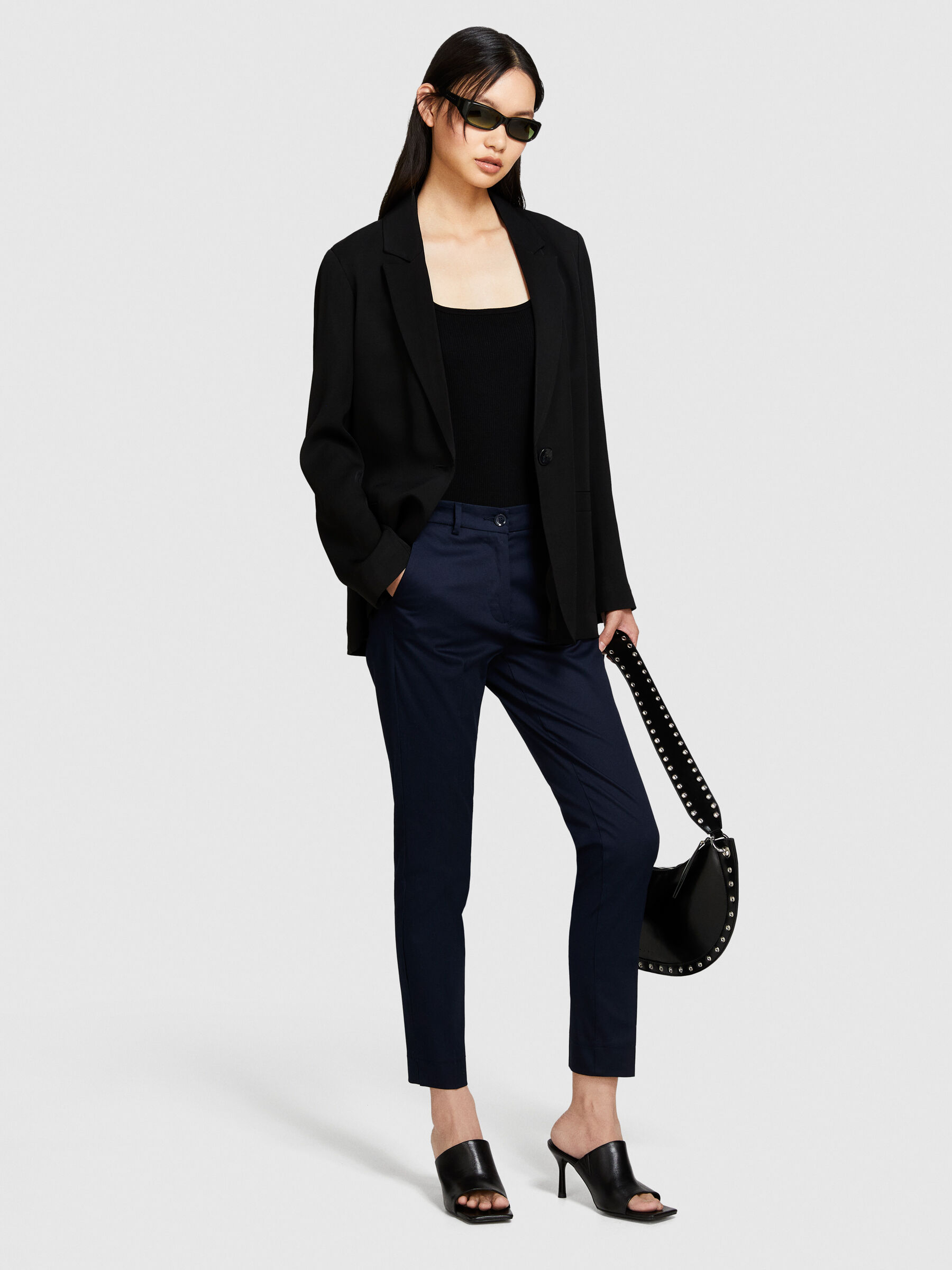 Regular fit chinos Women image number null