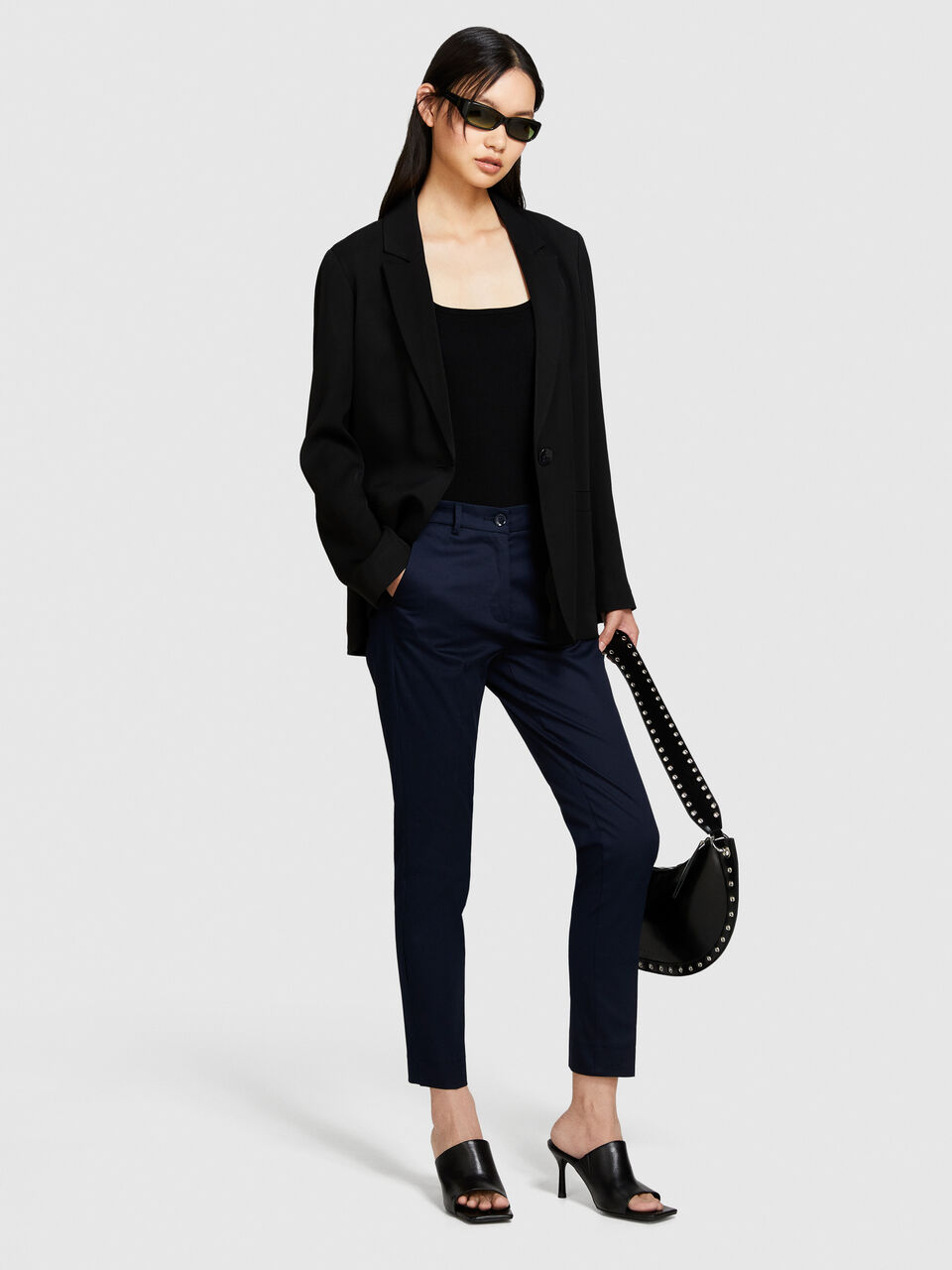 Regular fit chinos Women image number null