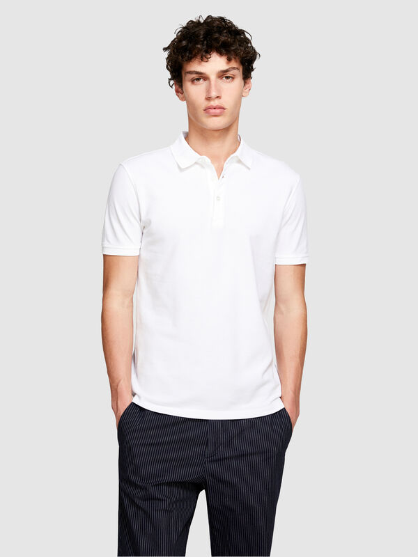 Slim fit polo - men's polos | Sisley