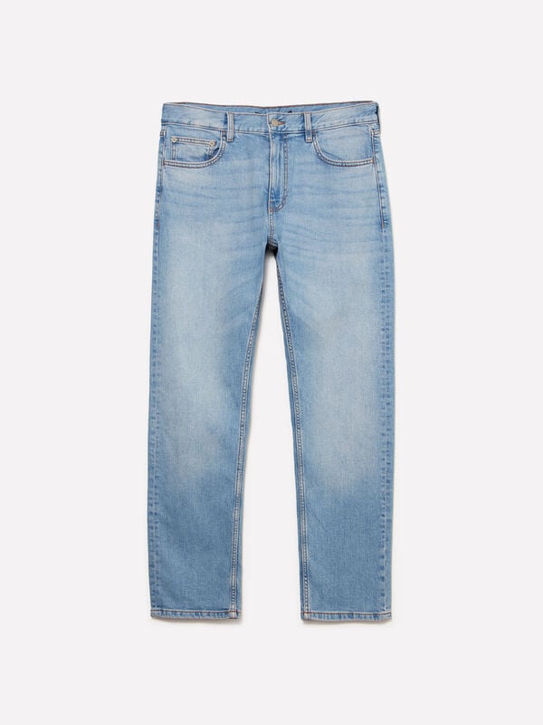 Light blue Style 75 regular fit jeans Light blue Style 75 regular fit jeans - men's slim fit jeans | Sisley