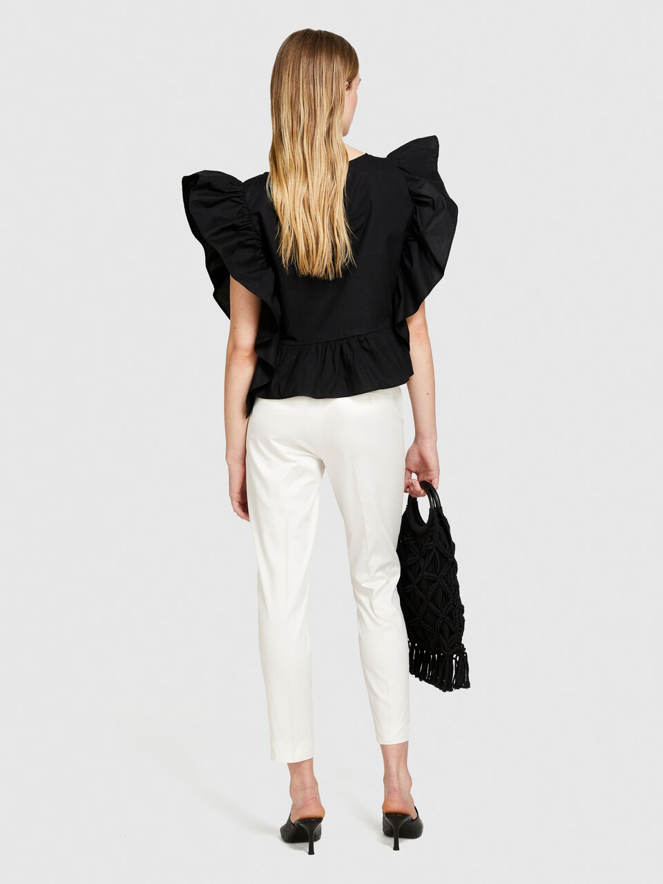 Regular fit chinos Women image number null