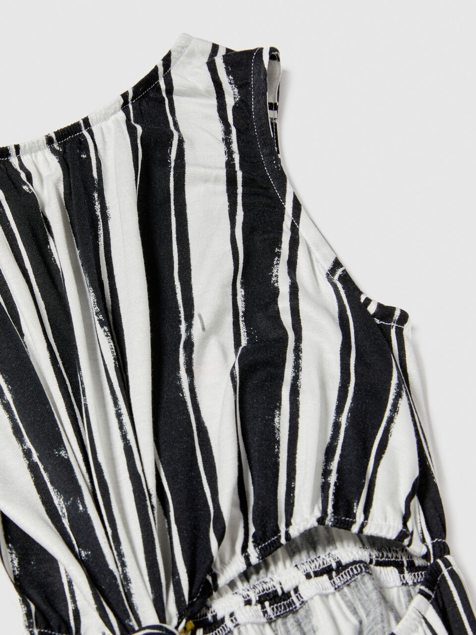 Printed dress with knot Junior Girl image number null