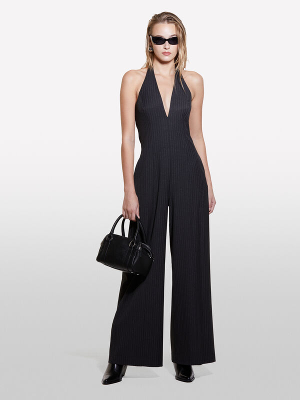 Pinstriped jumpsuit - women's jumpsuits | Sisley