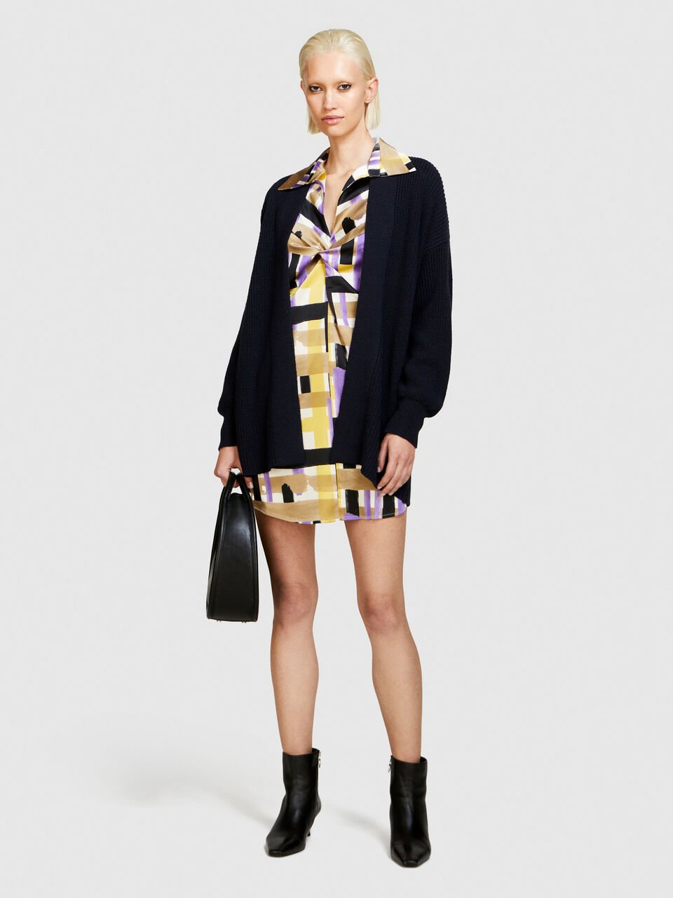 Oversized cardigan Women image number null