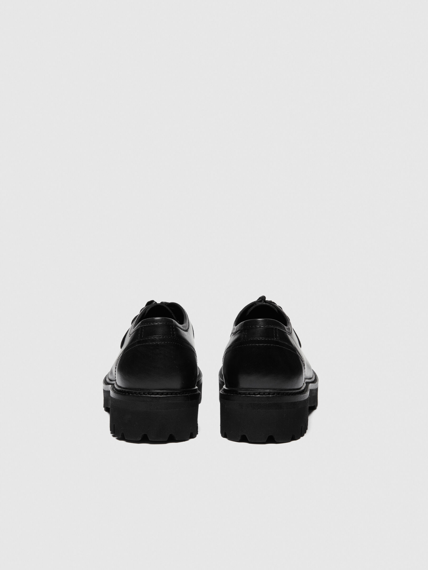 BLACK Bull　8枚 Leather shoes, Black - Sisley