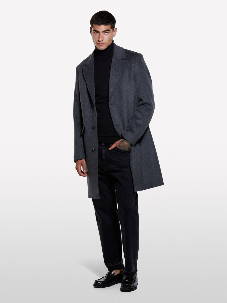 TURTLE NECK SW. L/S Men image number null