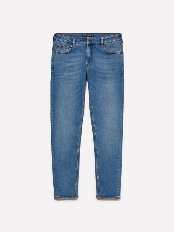 Light blue Style 73 skinny fit jeans - men's skinny fit jeans | Sisley