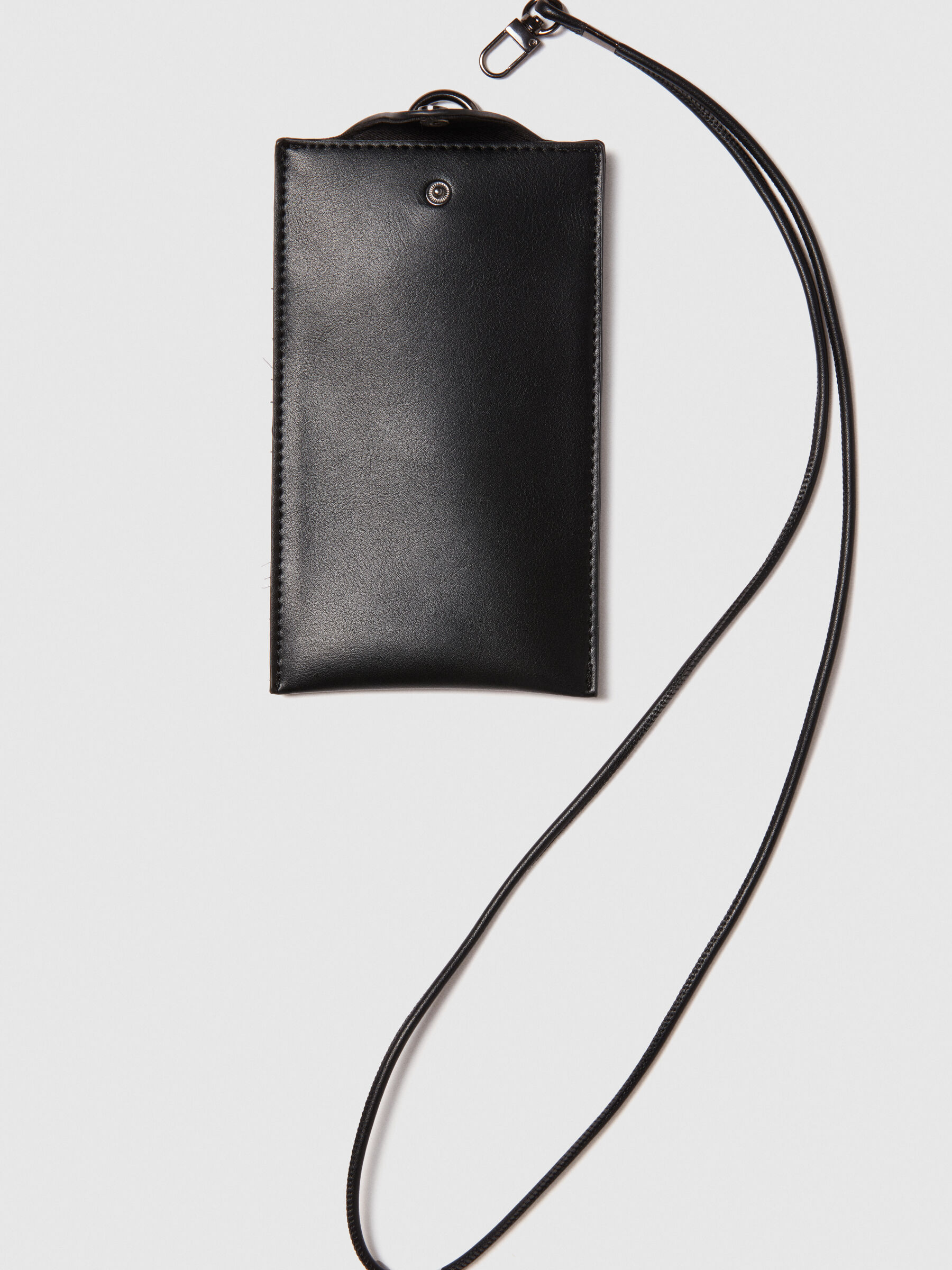 【LYN】GRENADA PHONE HOLDER BLACK チェーンショルダー Neck cell phone holder, Black - Sisley