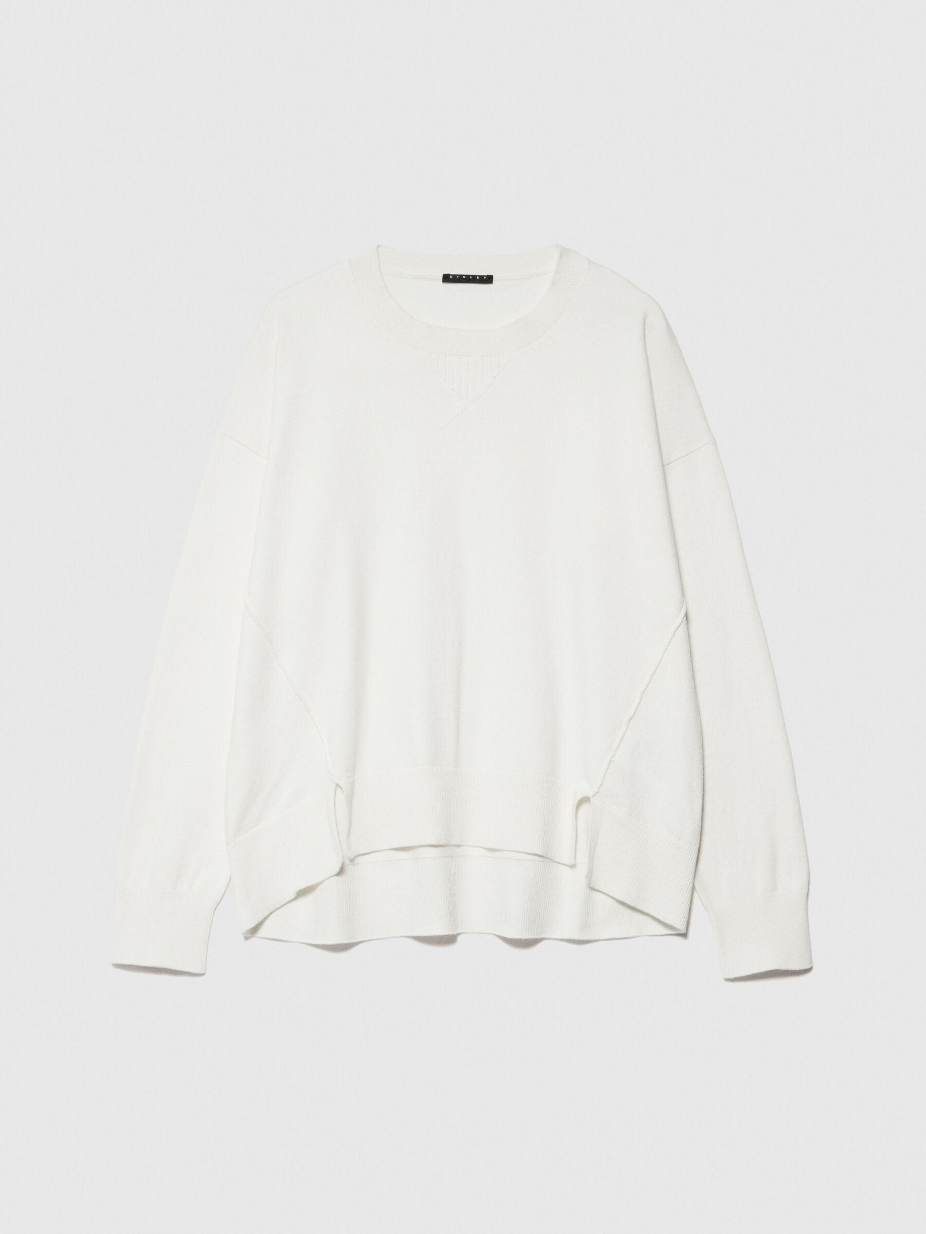 Sweater with slits Women image number null