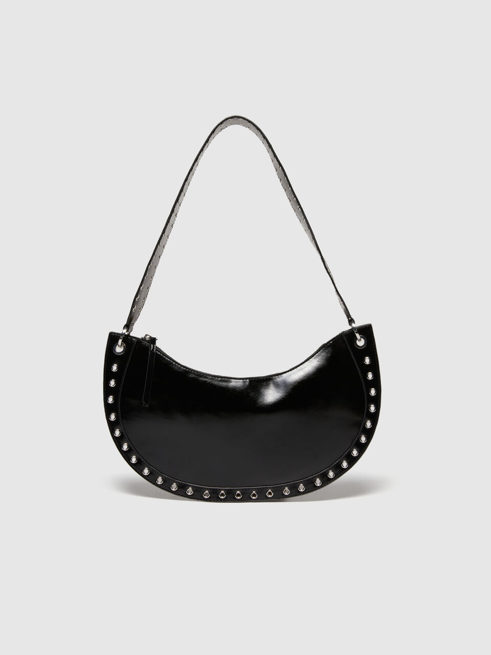 Glossy shoulder bag Women image number null