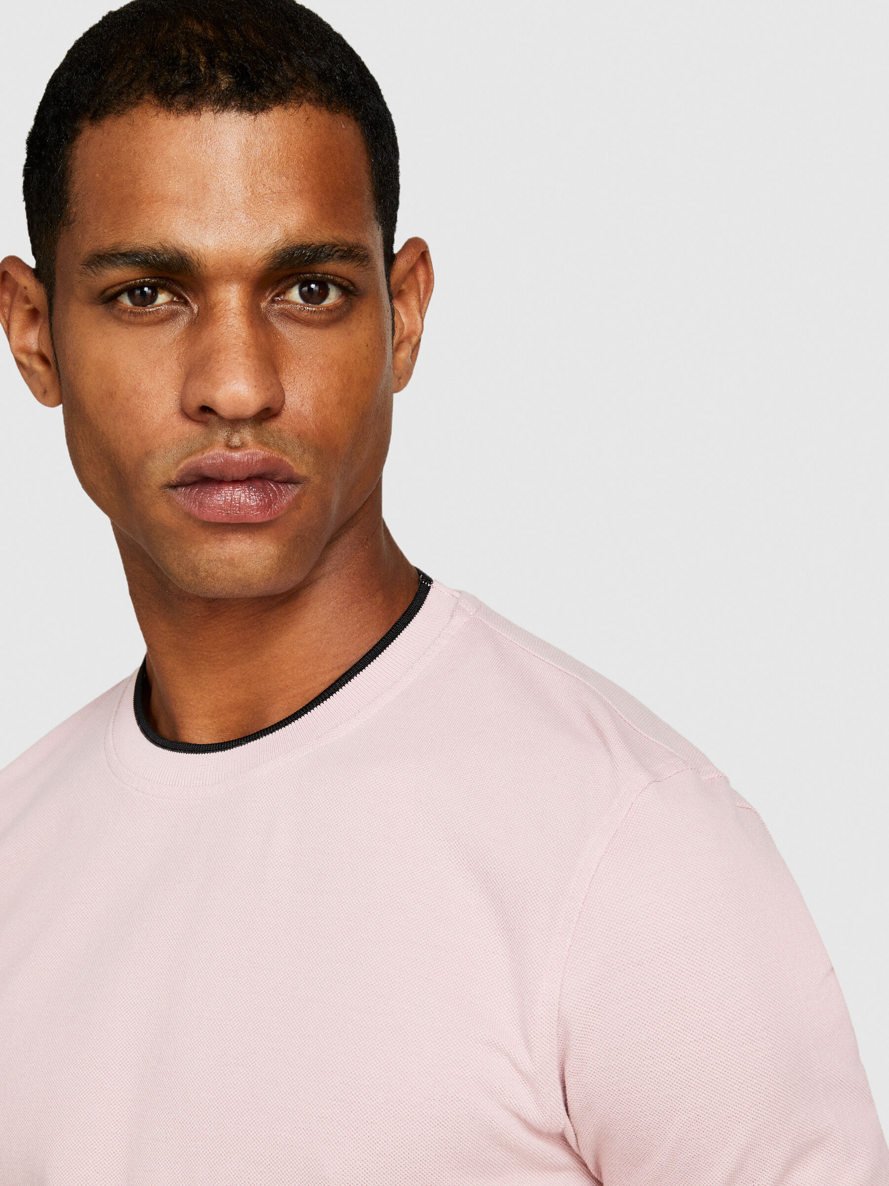 Clashing t-shirt, Pastel Pink - Sisley