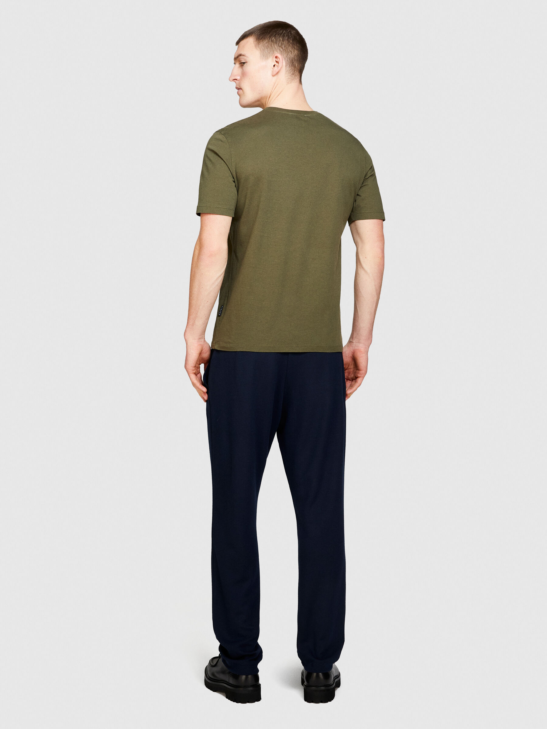 Pinstripe joggers Men image number null