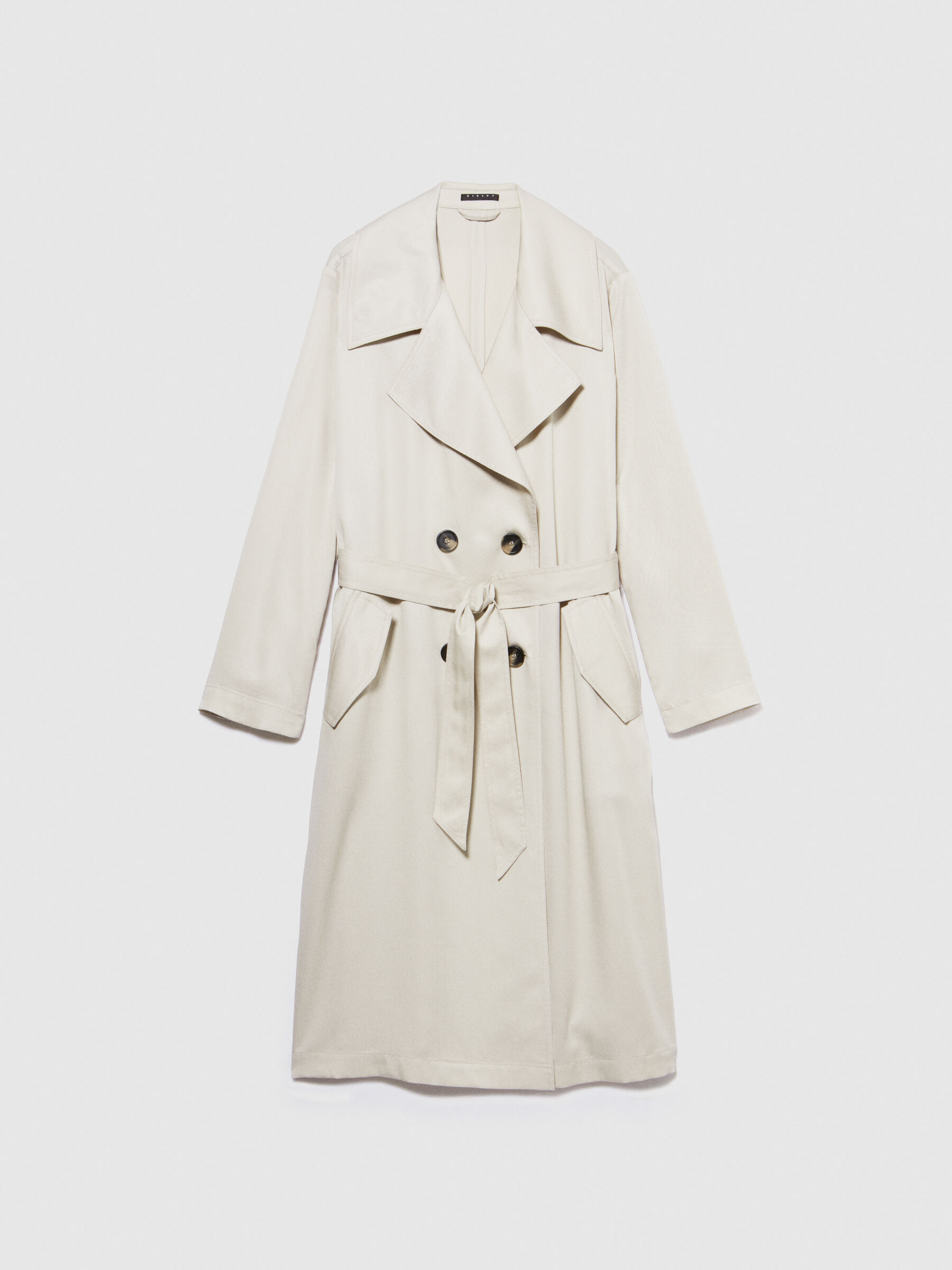 Flowy trench coat Women image number null