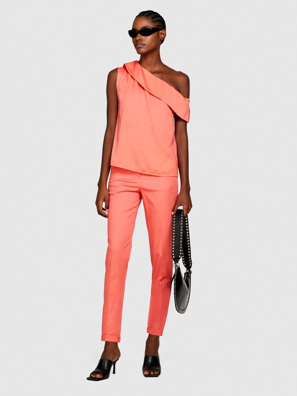 Cigarette trousers Cigarette trousers - women's skinny fit trousers | Sisley