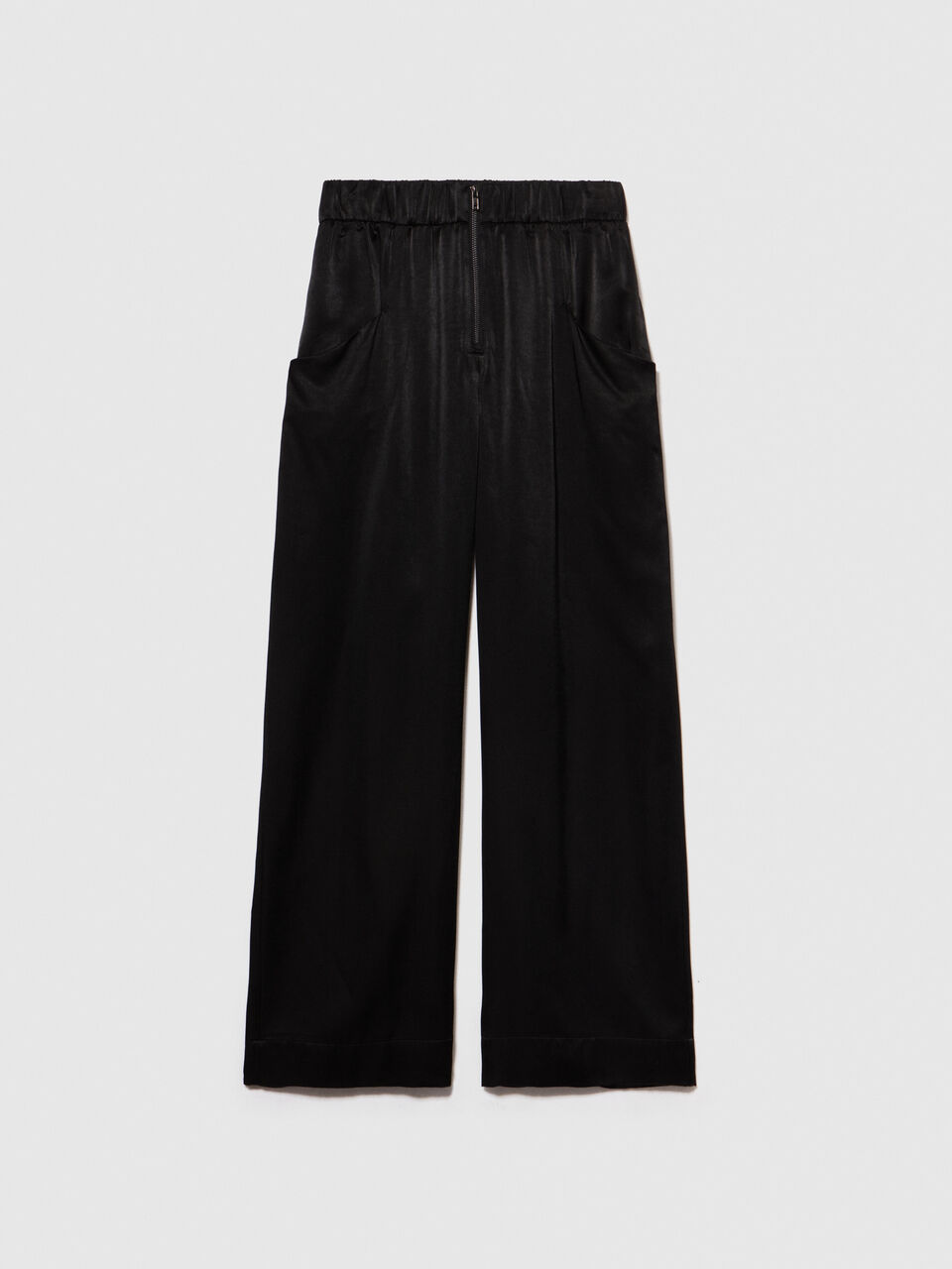 Satin pants Women image number null