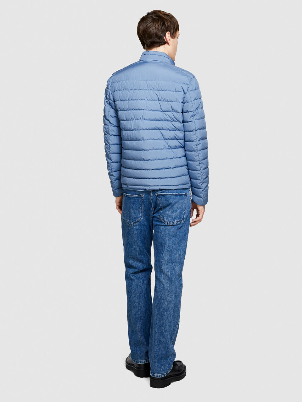 Slim fit padded jacket Men image number null