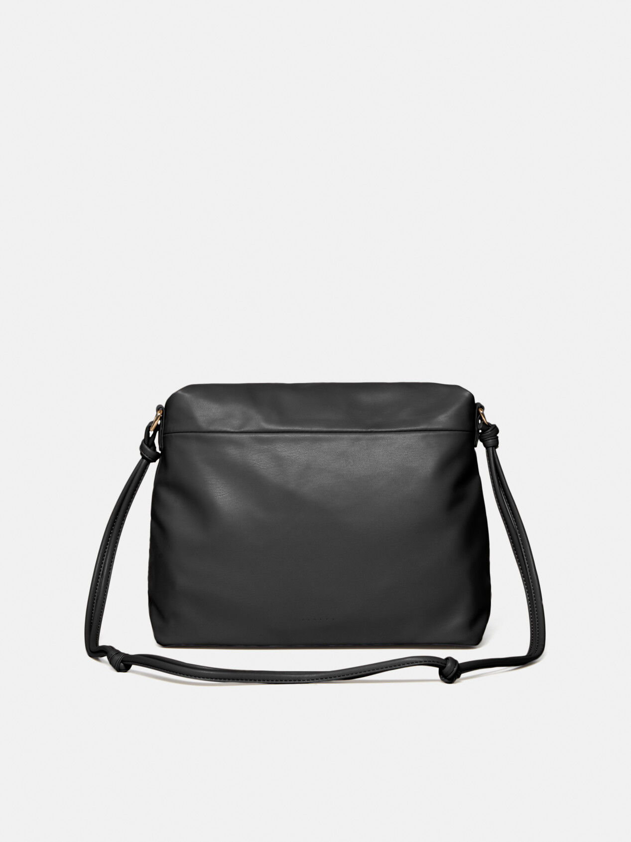 Soft crossbody bag, Black - Sisley