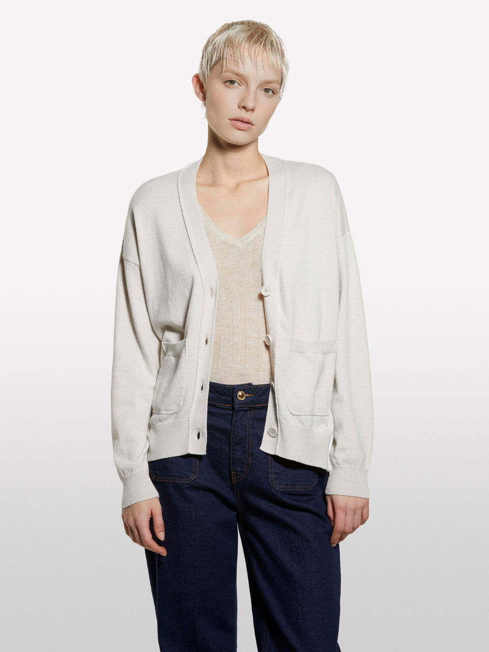 L/S CARDIGAN Women image number null