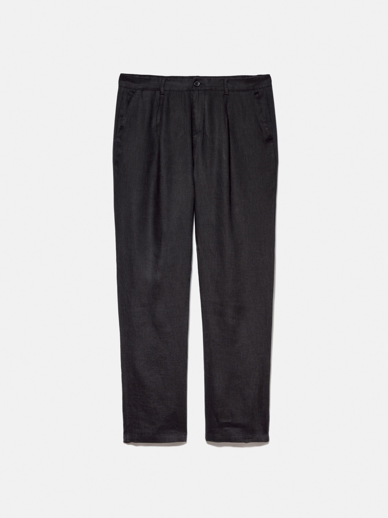Men's black linen trousers - Regular fit - Shop Varteks d.d.