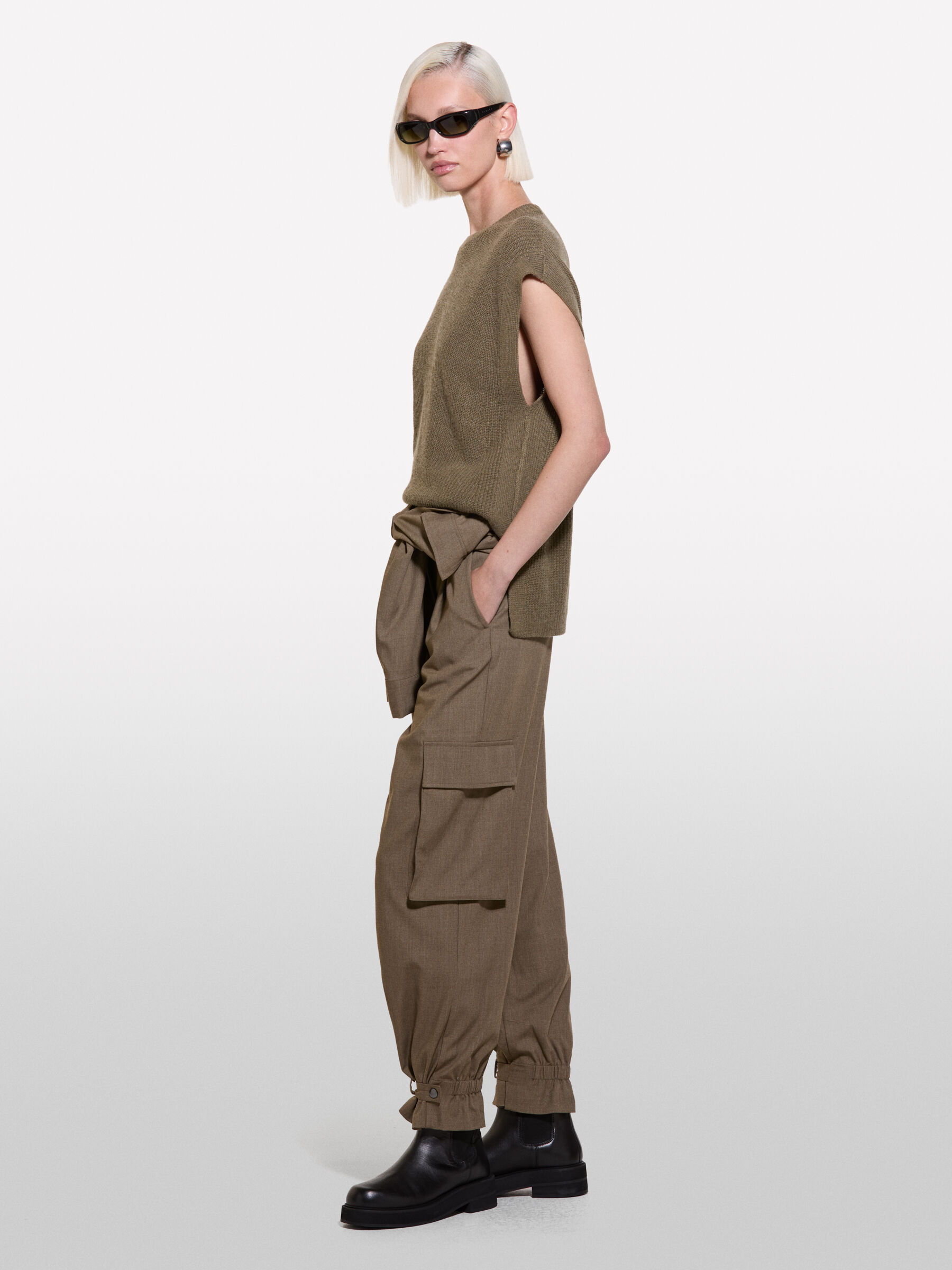 TURTLE NECK SWEATER Women image number null