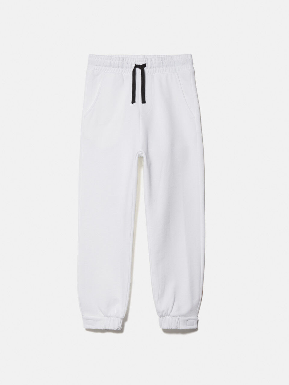 Joggers with graffiti print