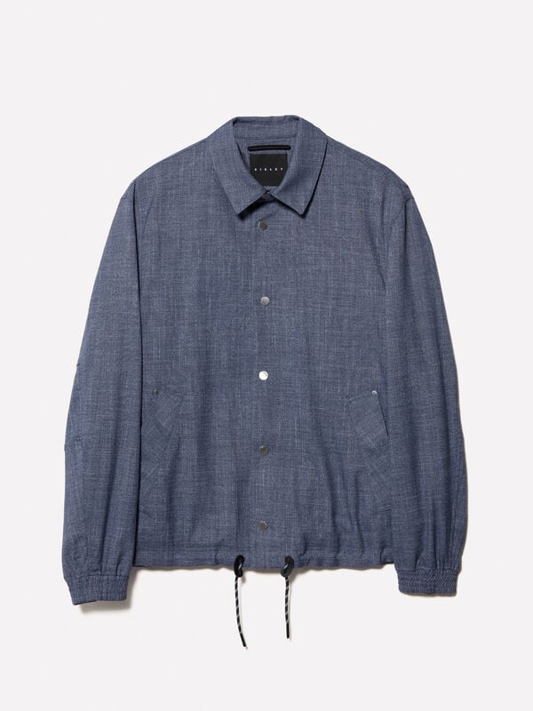 Gray lightweight jacket Gray lightweight jacket - men's jackets and coats | Sisley