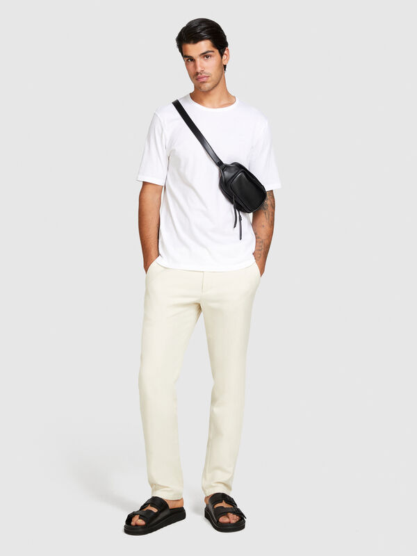 Raw cut t-shirt - men's short sleeve t-shirts | Sisley