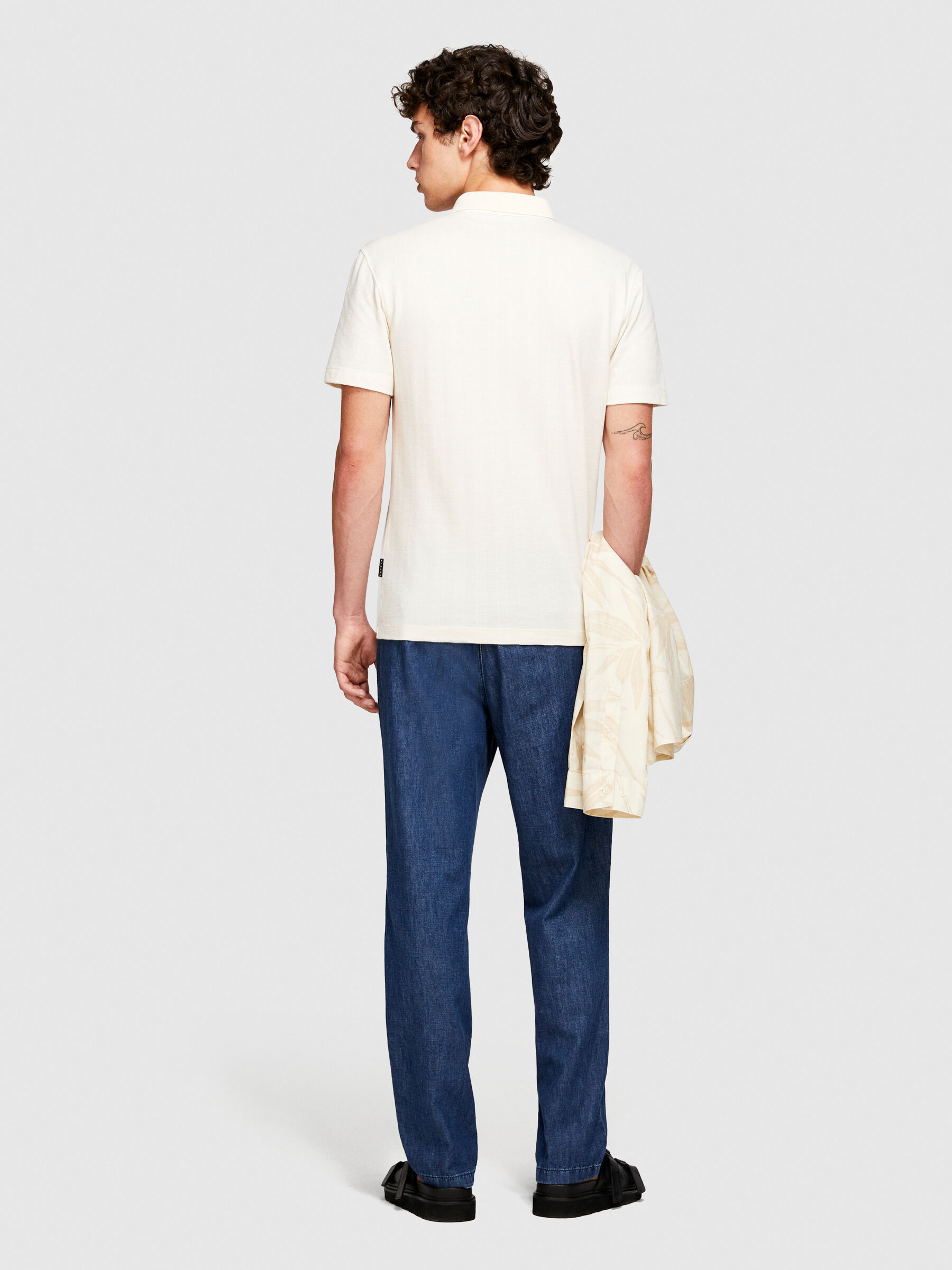 Knit polo Men image number null