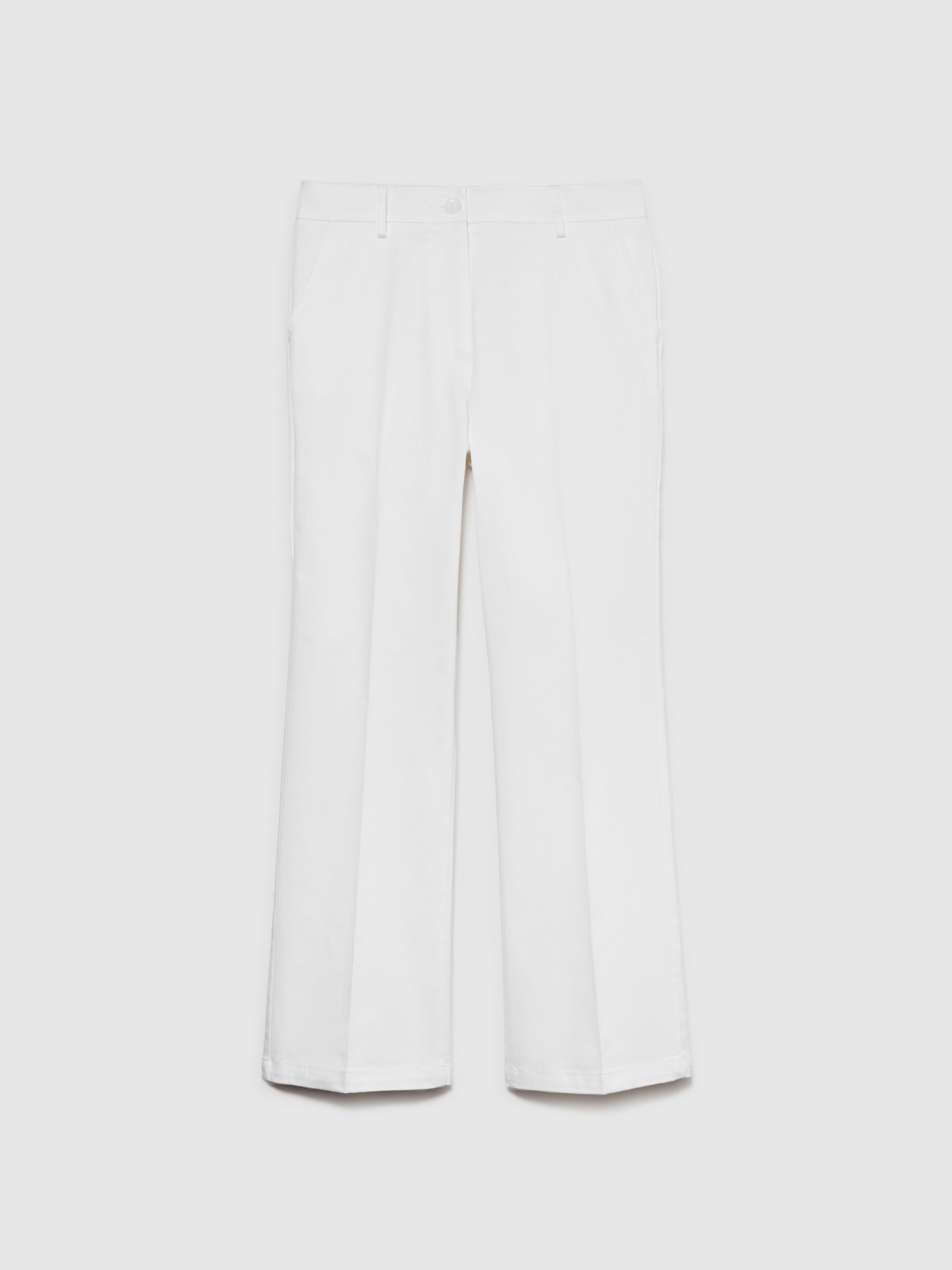 Cropped flared trousers Women image number null