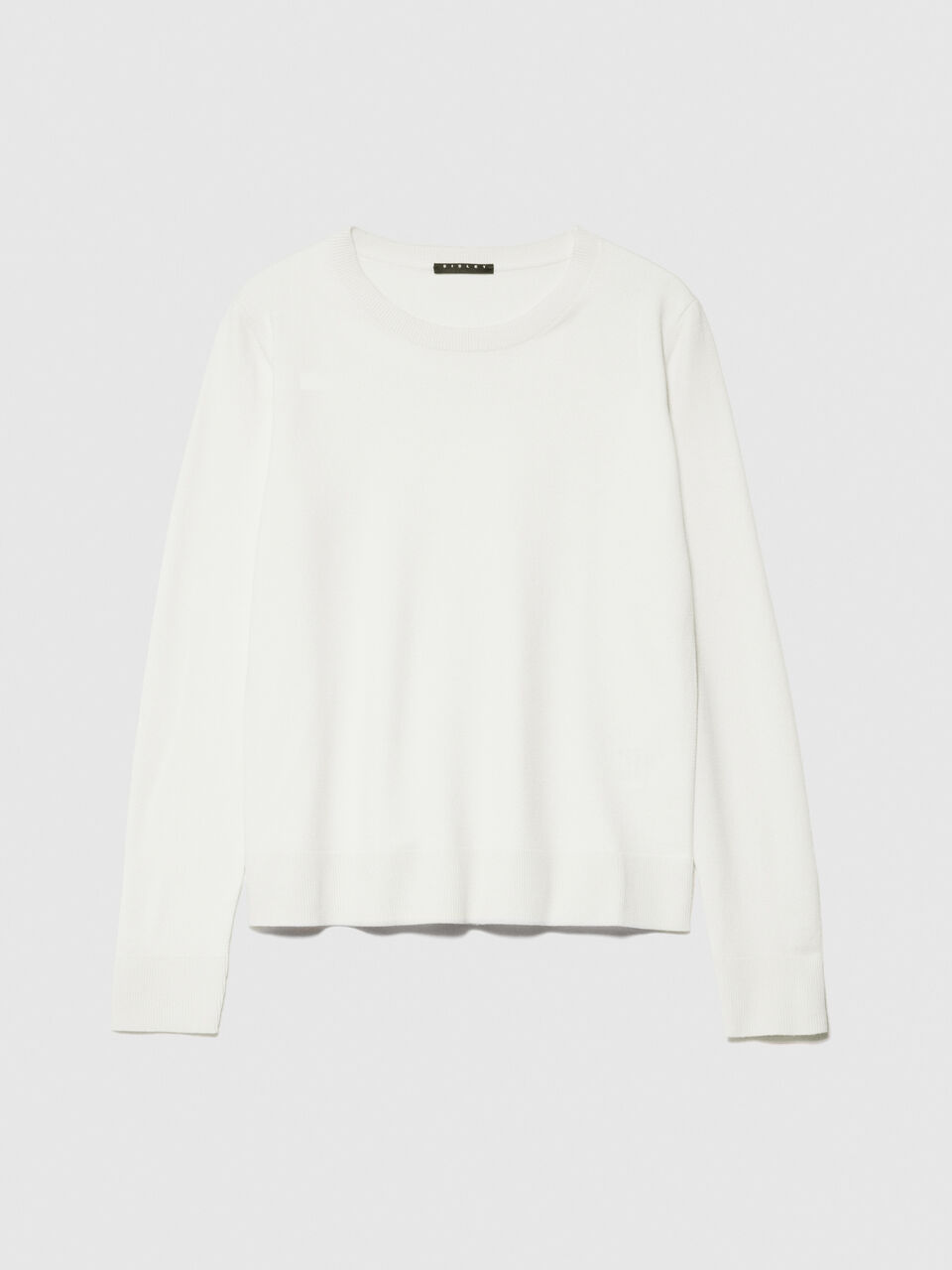 Solid colored sweater Women image number null