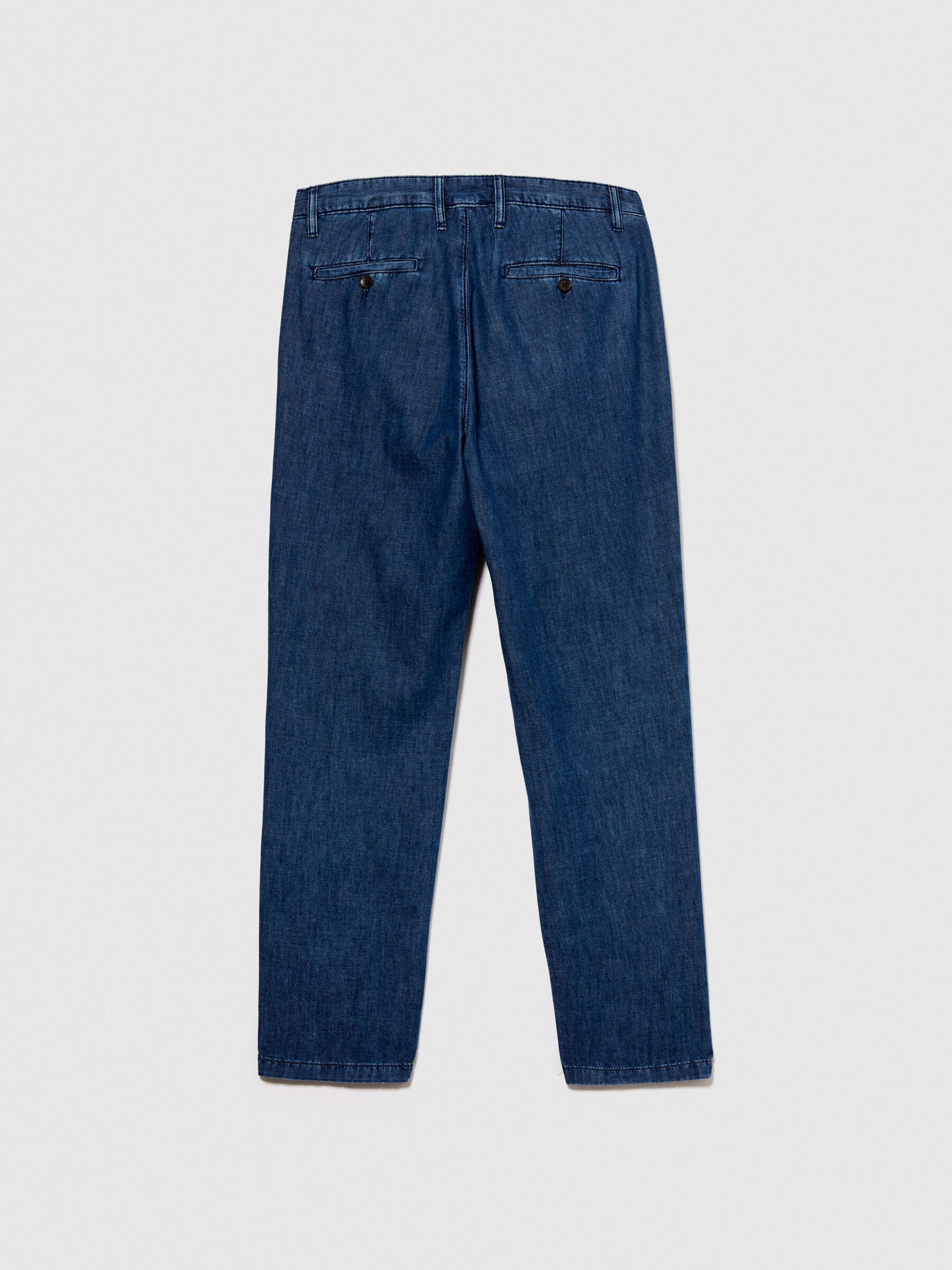 Trousers in chambray Men image number null