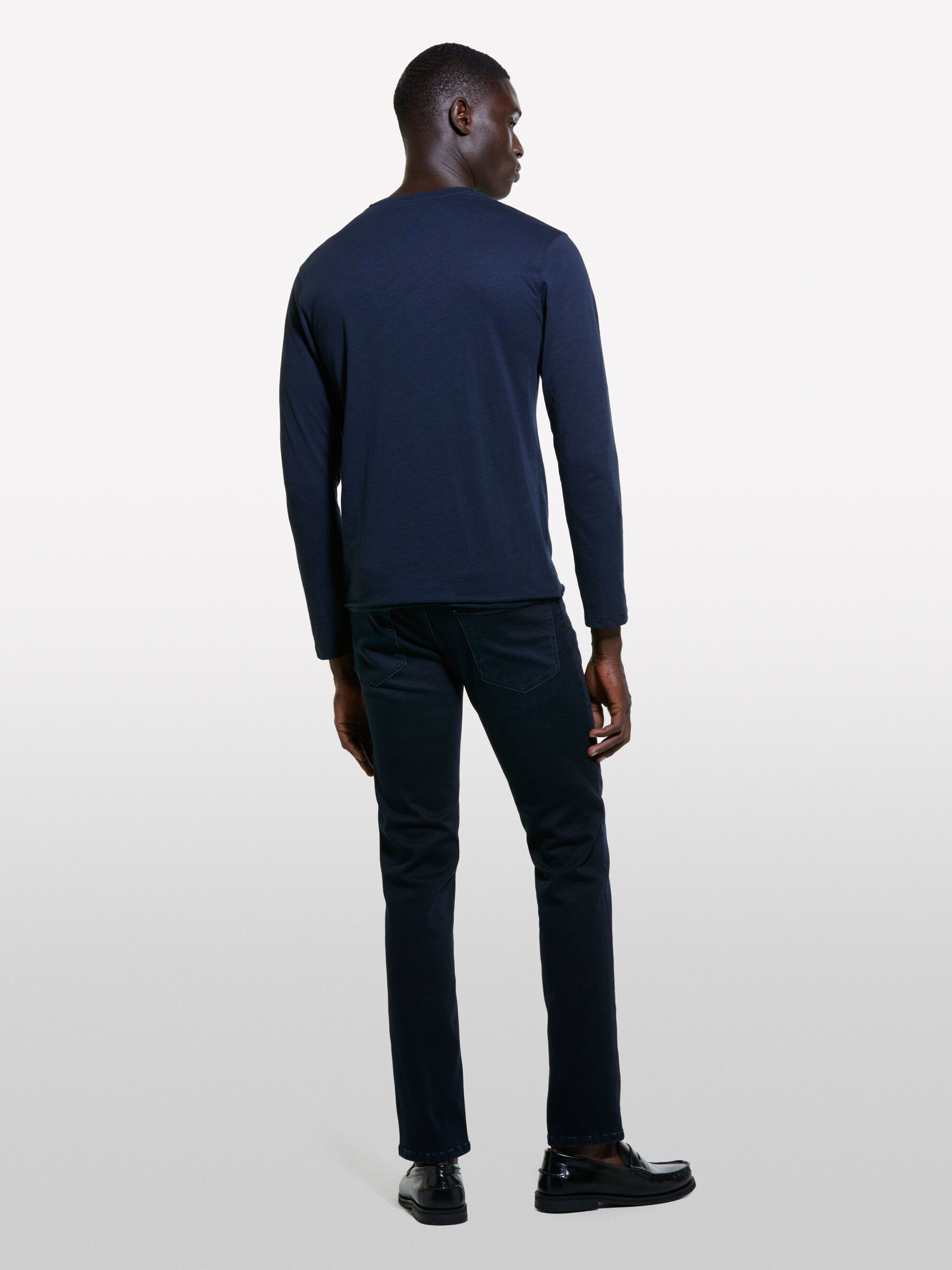 Stockholm slim fit dark blue wash jeans Dark Blue Sisley