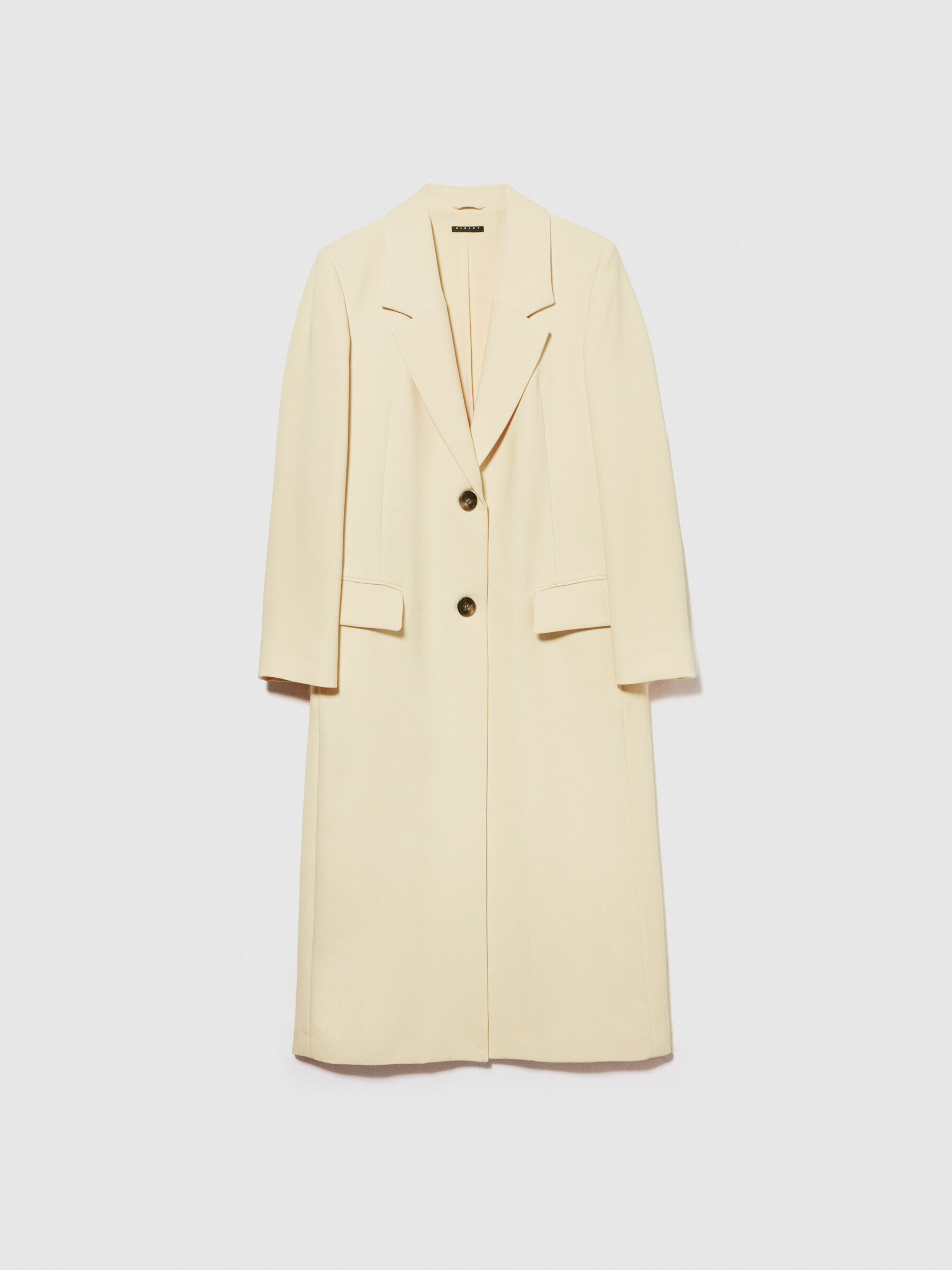 Single-breasted duster coat Women image number null