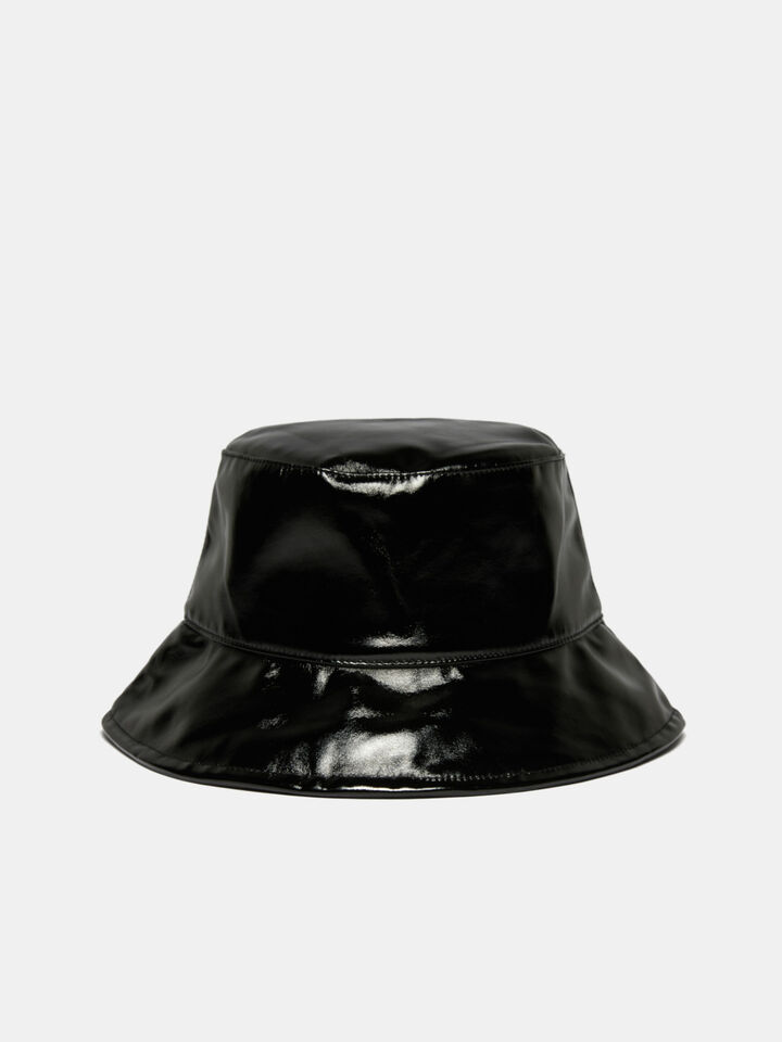 Patent fisherman's hat, Black - Sisley