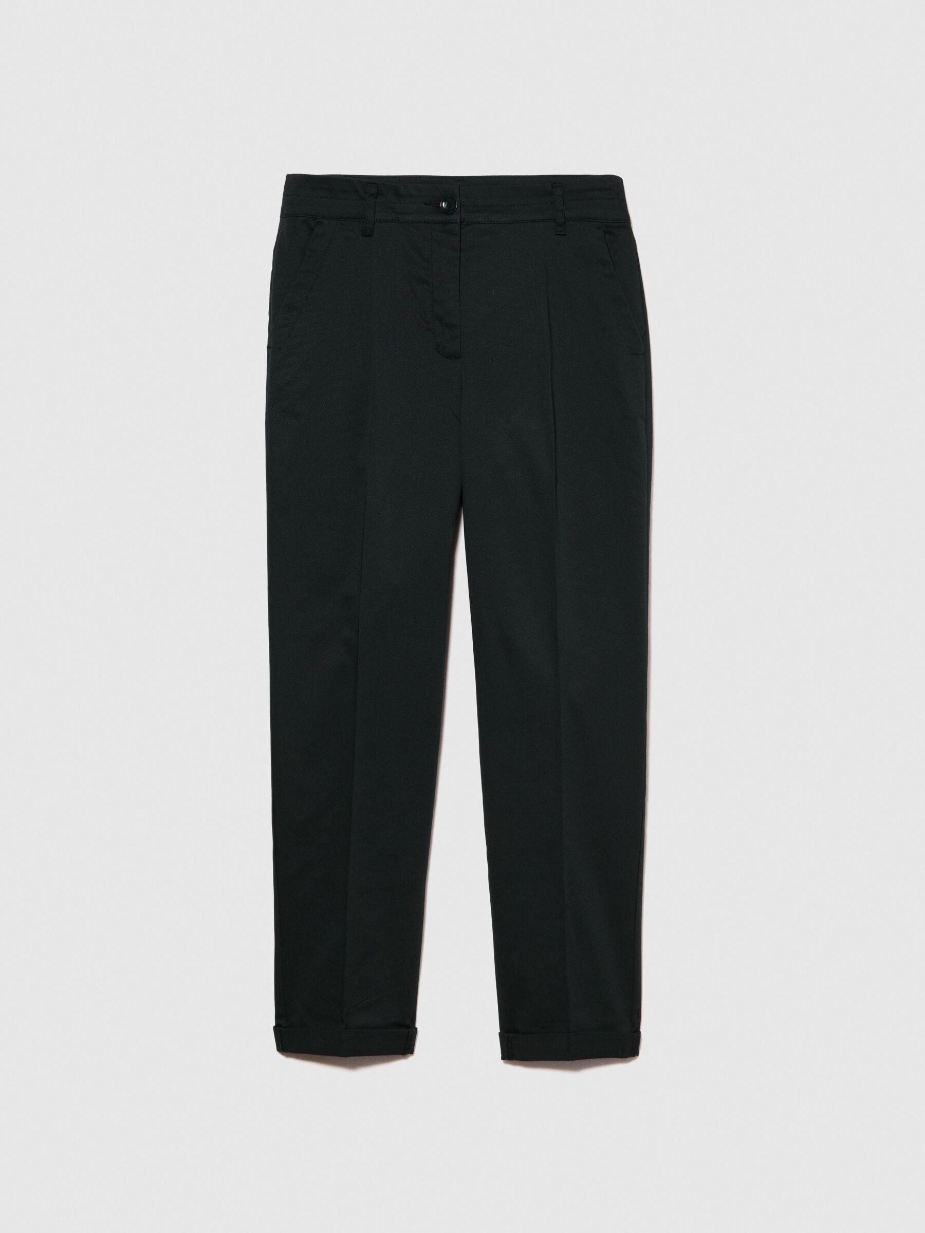 Cigarette trousers Black Sisley