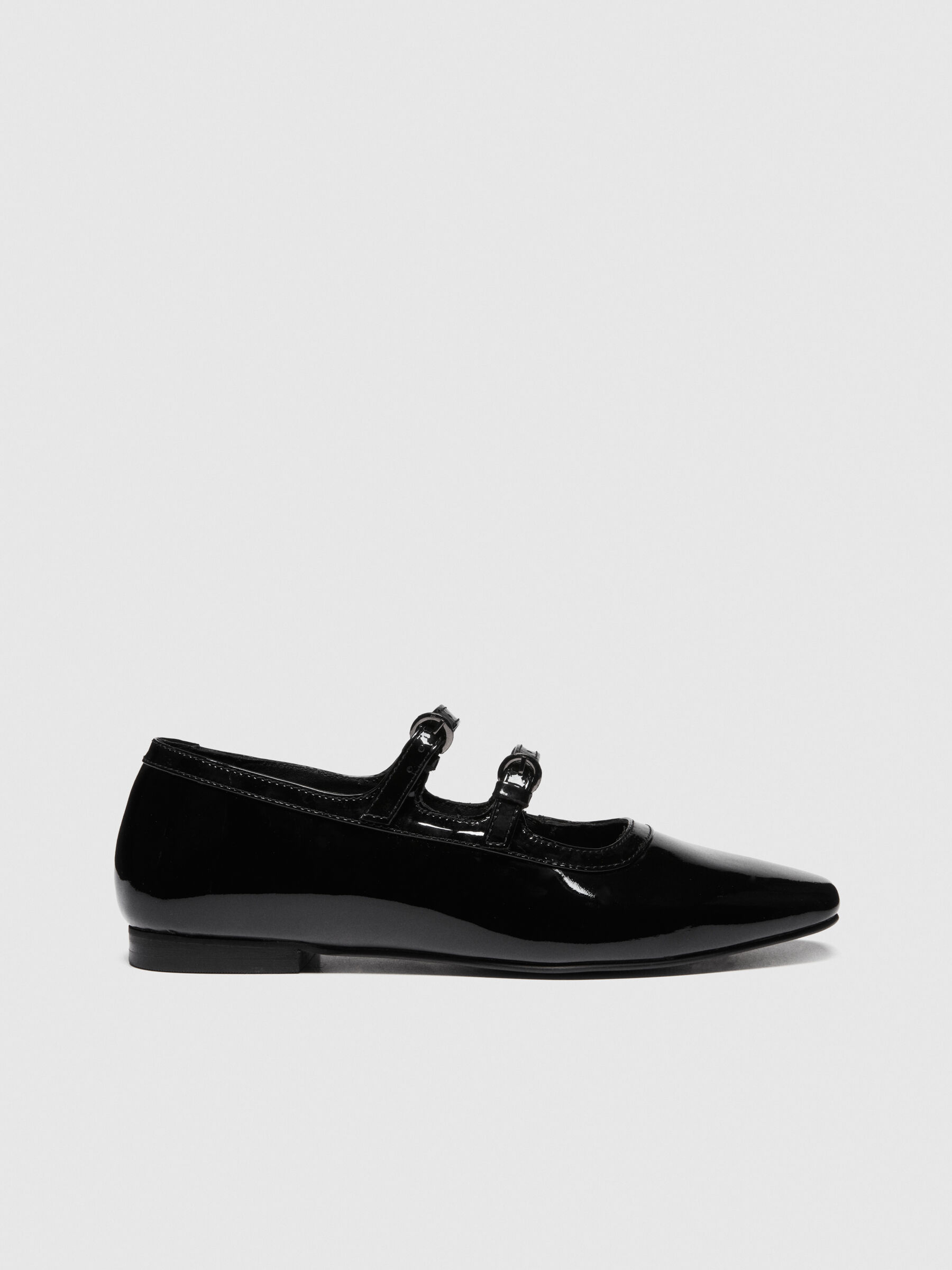 Patent leather flats Women image number null
