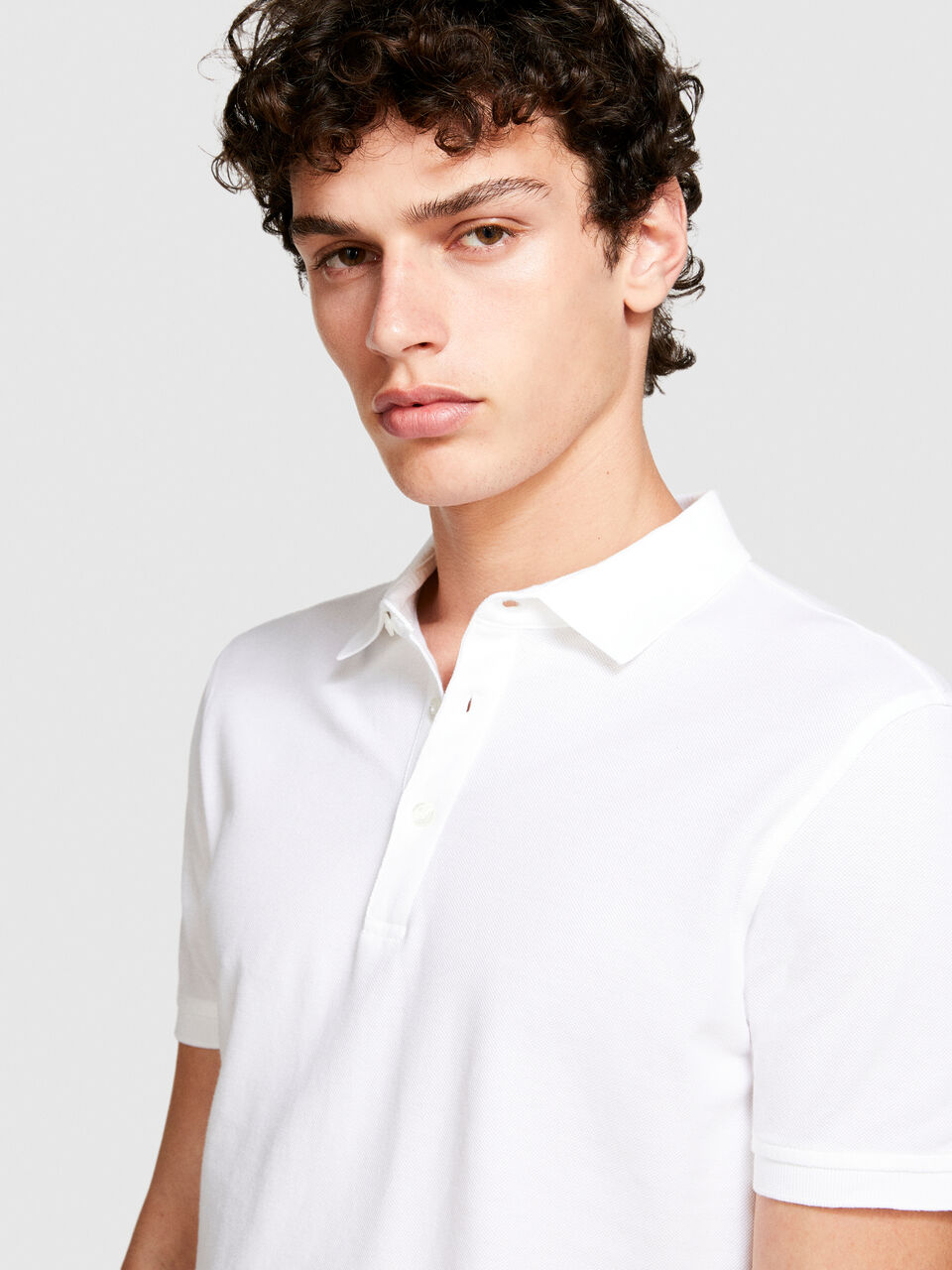Slim fit polo Men image number null