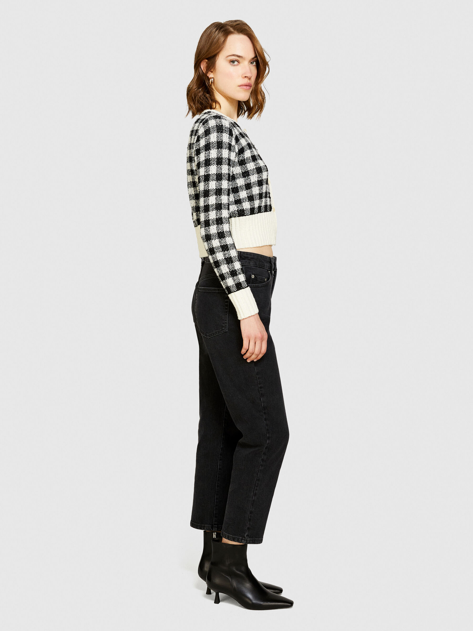 【美品】bind skinny pants Melt the lady ブラック Knit Slim-Leg Pants