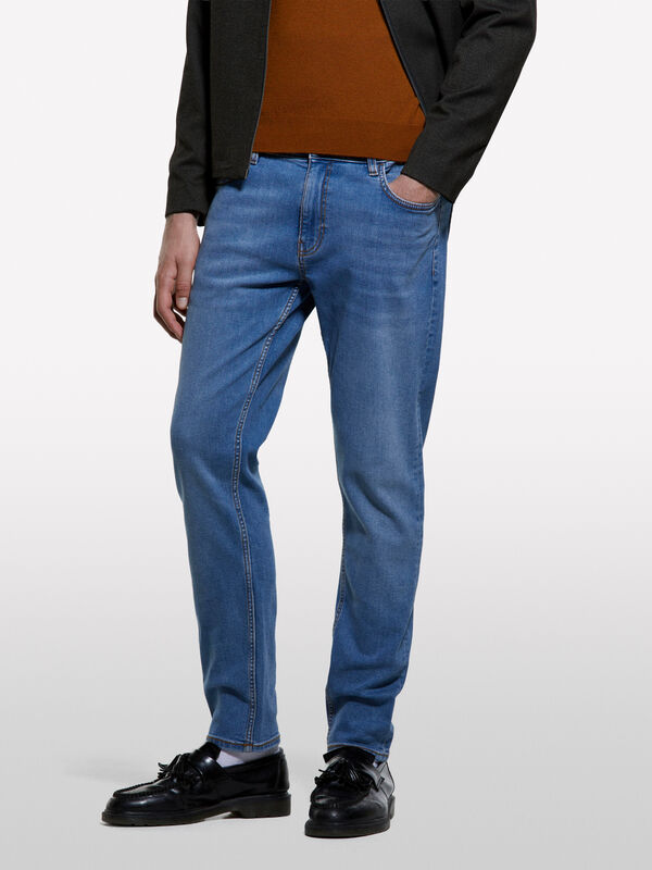 Style 73 skinny fit jeans - men's skinny fit jeans | Sisley