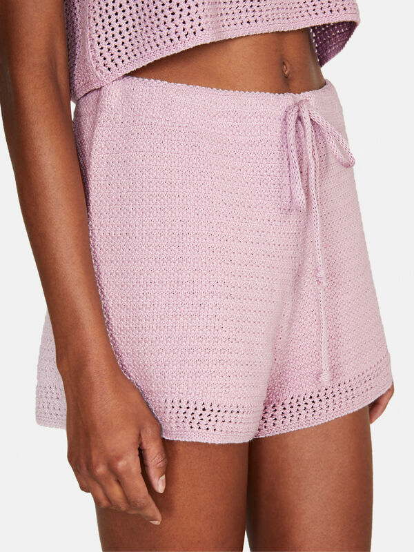 Crochet shorts Women