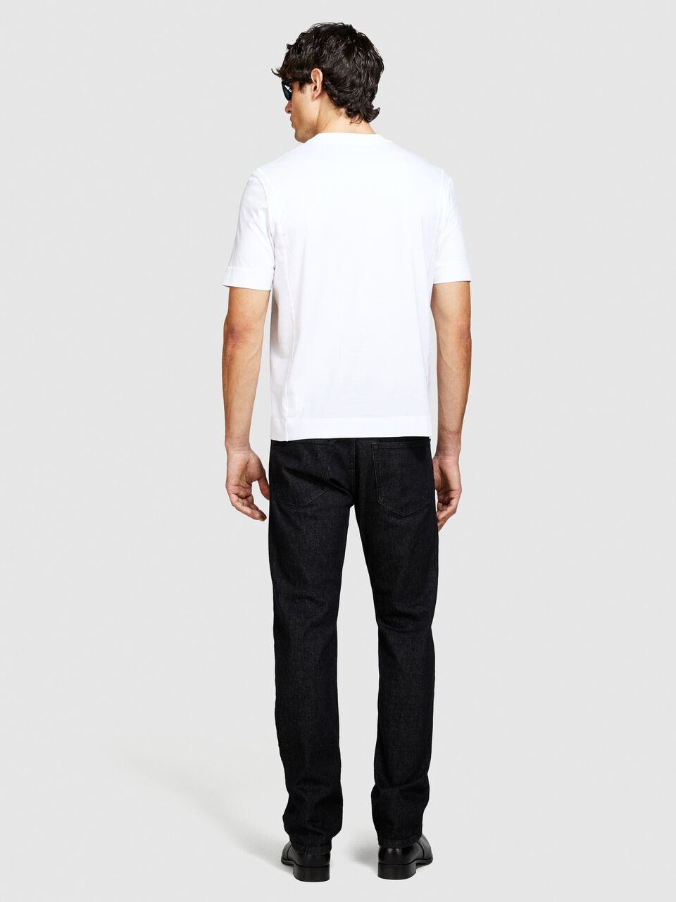 Solid color t-shirt Men image number null
