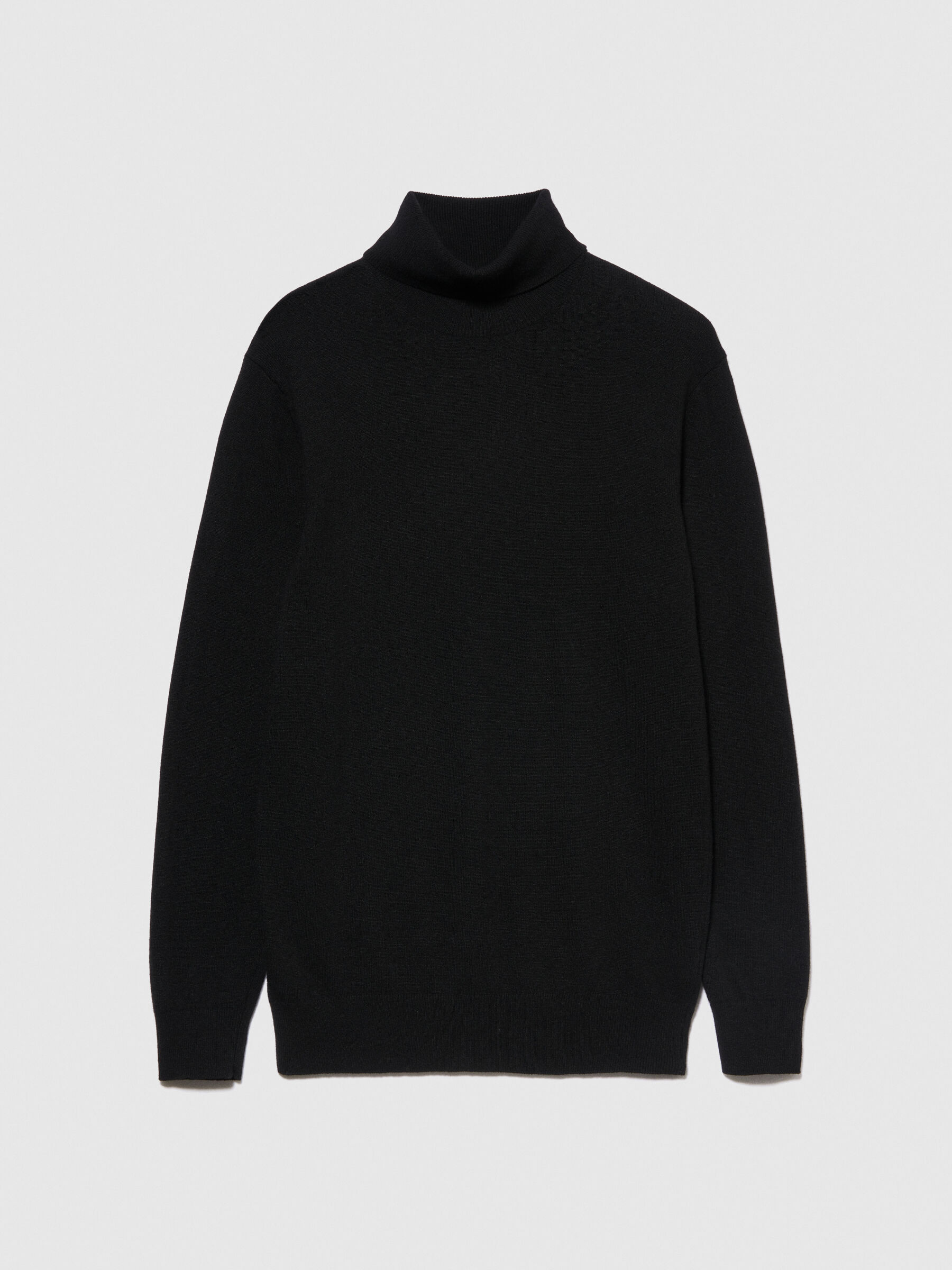 High neck black sweater mens new arrivals